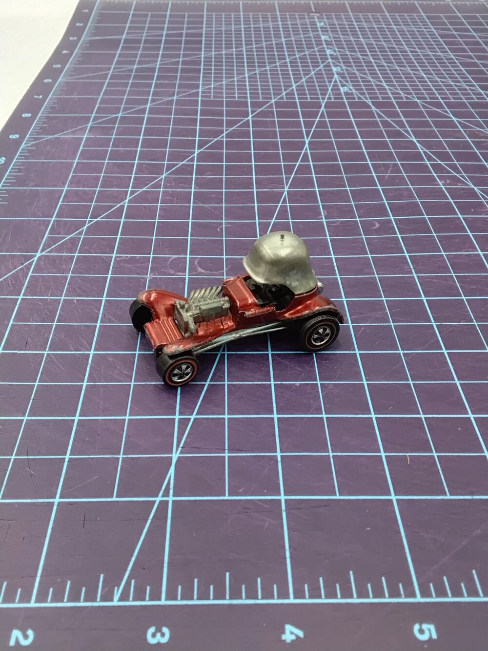1969 Red Baron Vintage Redline Red Enamel in Excellent Condition Collectible